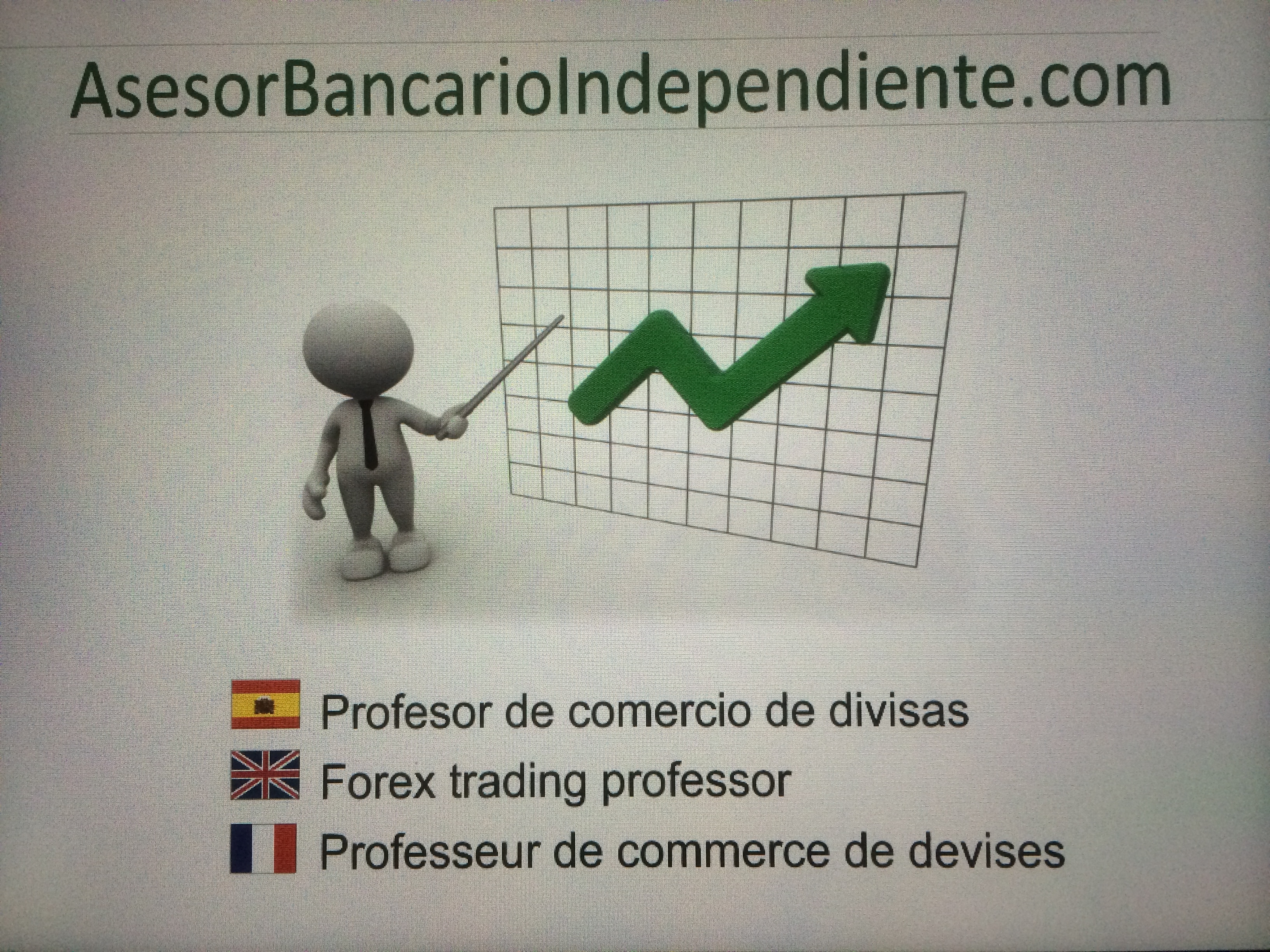 professeur de comerce de devises